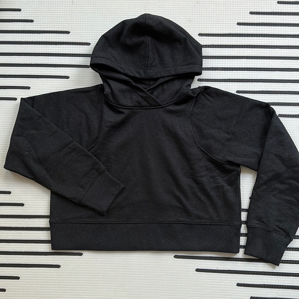 Lululemon lounge full cropped hoodie sparkle -size 8